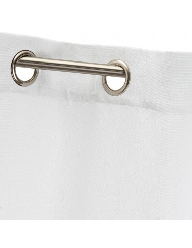 Cortina blanca brillante 140x260cm... Cortina blanca brillante 140x260cm...