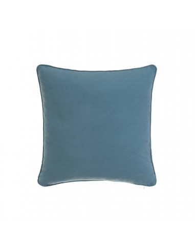 Cojín algodón azul 45cm Belara