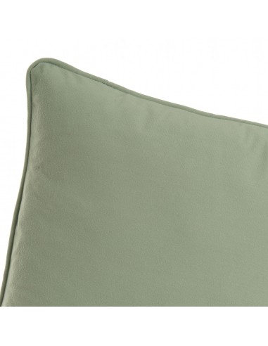 Cojín algodón verde 45cm Belara