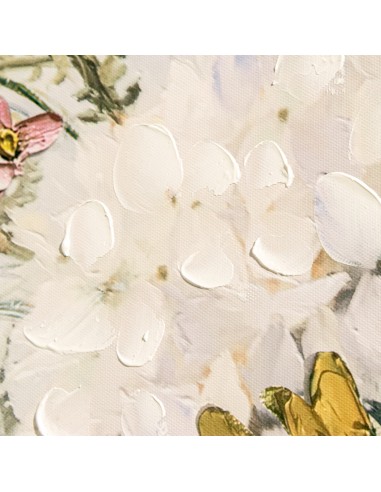 Cuadro lienzo floral 80x100cm Sorelia