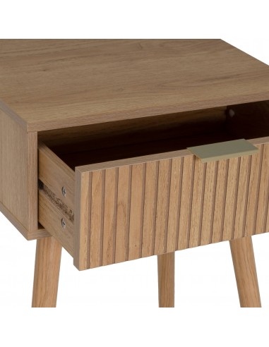 Mesa de noche madera Serilda Mesa de noche madera Serilda