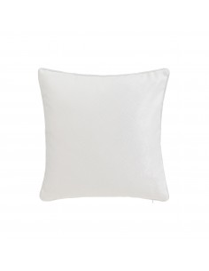 Cojín satinado blanco 45cm...