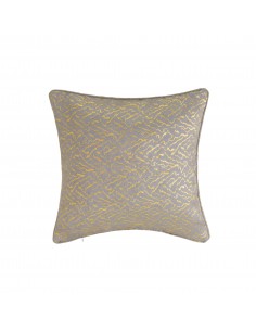 Cojín animal print dorado