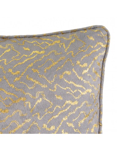 Cojín animal print dorado