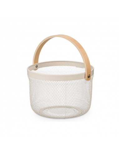 Cesta redonda metal con asa Lisia Cesta redonda metal con asa Lisia