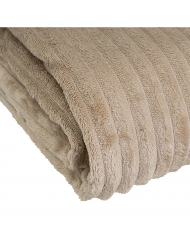 Manta franela beige 130x160cm Manta franela beige 130x160cm