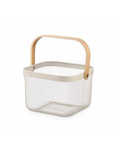 Cesta cuadrada metal con... 2