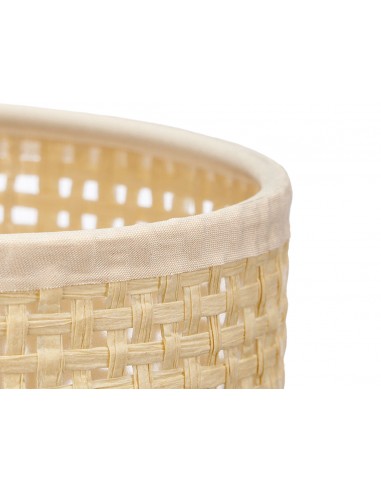 Lámpara de mesa cerámica blanca Andara