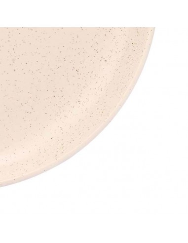 Plato postre cerámica crema Arenis Plato postre cerámica crema Arenis