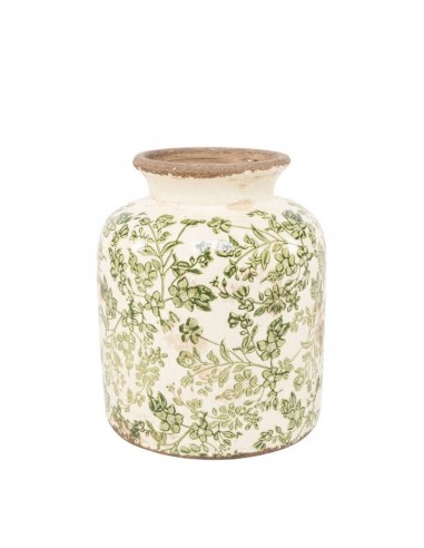 Jarrón de cerámica floral 17cm Bolonia Jarrón de cerámica floral 17cm Bolonia