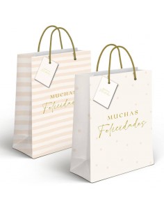 Bolsa de papel 32cm...