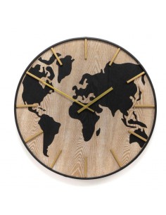 Reloj de pared mapamundi... 2