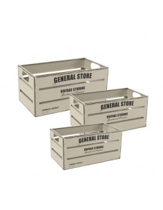 Caja metal industrial con asas