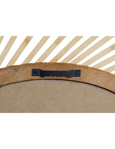 Espejo bambú natural 80cm Taru Espejo bambú natural 80cm Taru