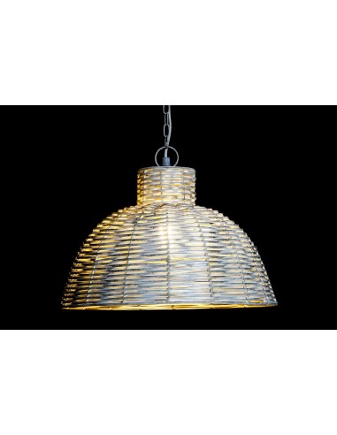 Lámpara de techo metal blanco... Lámpara de techo metal blanco...