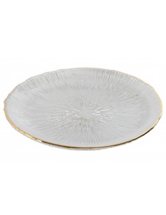 Plato cristal transparente...