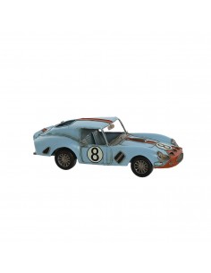 Coche decorativo vintage azul