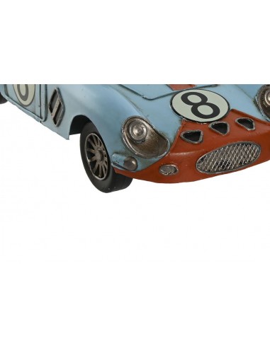 Coche decorativo vintage azul