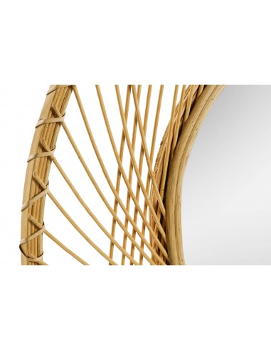 Espejo ratán natural 70cm Obek