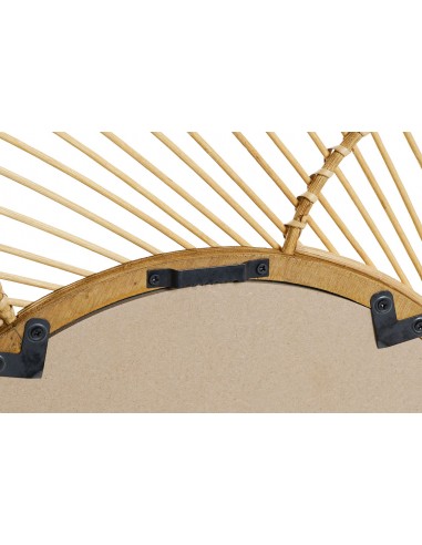 Espejo ratán natural 70cm Obek