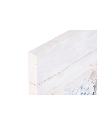 Cuadro lienzo hortensias 60x60