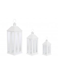 Farola metal blanco Alviz 2