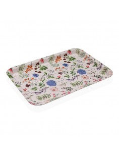 Bandeja rectangular floral...