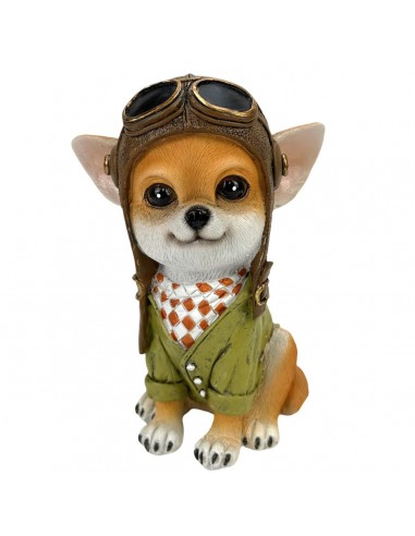 Figura decorativa perro piloto Ozzy