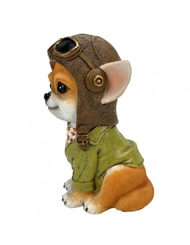 Figura decorativa perro piloto Ozzy