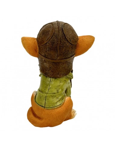 Figura decorativa perro piloto Ozzy