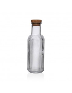 Botella cristal rayas 1L Limia 2