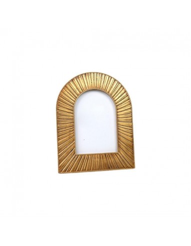 Marco foto 10x15 resina dorado arco... Marco foto 10x15 resina dorado arco...