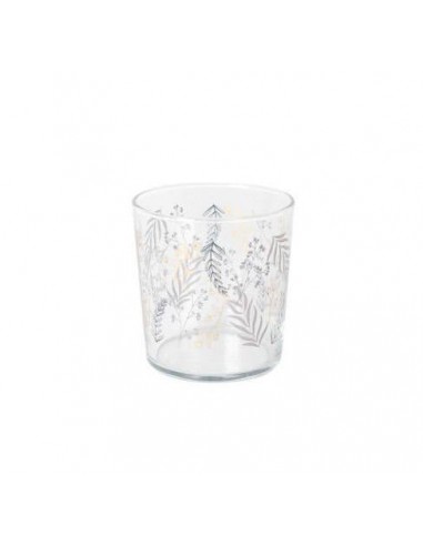 Vaso cristal hojas 34cl Lisis