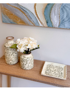 Jarrón de cerámica floral... 2