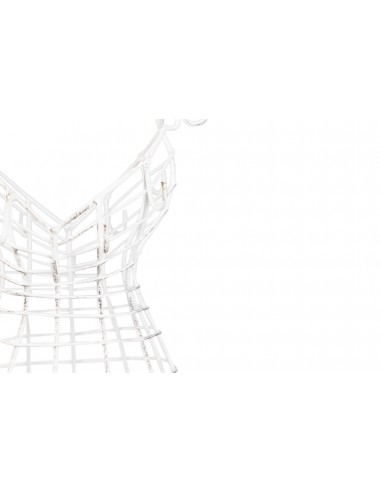 Busto joyero maniquí metal blanco Busto joyero maniquí metal blanco