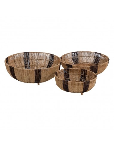 Cesta marrón yute Aléi