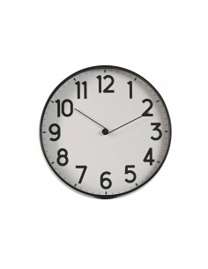 Reloj de pared negro 30cm