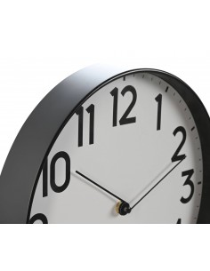 Reloj de pared negro 30cm 2