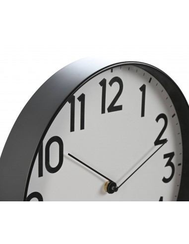 Reloj de pared negro 30cm