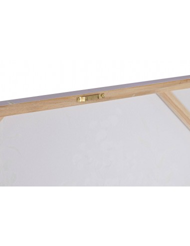 Cuadro lienzo jarrón floral 60x90cm...