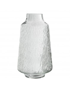 Jarrón cristal estriado... 2