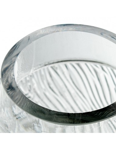 Jarrón cristal estriado 18cm Aldo Jarrón cristal estriado 18cm Aldo