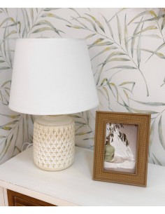 Marco de foto 10x15cm ratán...