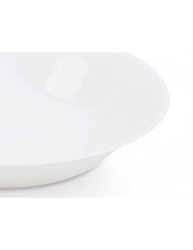 Vajilla blanca lisa 18 piezas Rin Vajilla blanca lisa 18 piezas Rin