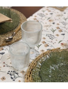 Copa vino rayas... 2