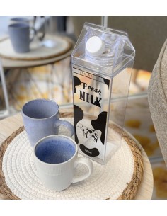 Botella tetrabrik leche...