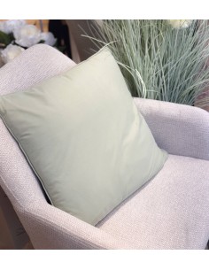 Cojín algodón verde 45cm...