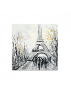 Cuadro lienzo 80x80cm Torre...