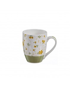 Taza flores 350ml 2