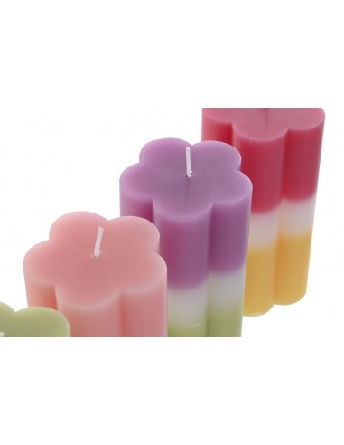 Vela cera 14cm Flor Vela cera 14cm Flor